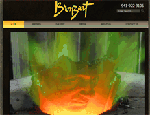 Tablet Screenshot of bronzartfoundry.com